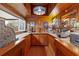 Detailed view of a home bar with wood and tile at 1600 Se 52Nd St, Ocala, FL 34480