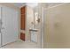 Clean bathroom featuring a shower and vanity at 1600 Se 52Nd St, Ocala, FL 34480