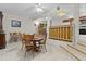 Small dining area with wooden table and chairs at 1600 Se 52Nd St, Ocala, FL 34480