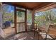Relaxing screened porch with comfortable seating and views of nature at 1600 Se 52Nd St, Ocala, FL 34480