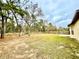 Large backyard with fenced perimeter, providing ample outdoor space at 61 Fir Dr, Ocala, FL 34472