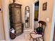 Convenient laundry room with a washer and dryer, and ample counter space at 752 Maybank Loop, The Villages, FL 32162