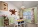 Charming dining room with light walls and wood table at 5 Hemlock Terrace Pass, Ocala, FL 34472
