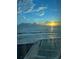 Stunning sunrise over the ocean, beach, and boardwalk at 2625 S Atlantic Ave # 9Ne, Daytona Beach, FL 32118