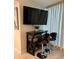 Contemporary breakfast bar with seating for three at 2625 S Atlantic Ave # 9Ne, Daytona Beach, FL 32118