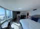 Spacious main bedroom with stunning ocean views and a king-size bed at 2625 S Atlantic Ave # 9Ne, Daytona Beach, FL 32118