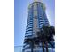 Oceanfront high-rise building with palm trees at 2625 S Atlantic Ave # 9Ne, Daytona Beach, FL 32118