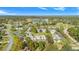 Aerial view of community, near a lake and golf course at 600 Bahia Cir # A, Ocala, FL 34472