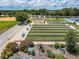 Aerial view of bocce ball courts and community garden at 16465 Sw 14Th Ave, Ocala, FL 34473