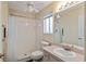 Simple bathroom with shower and vanity at 6482 Sw 81St St, Ocala, FL 34476