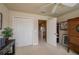 Hallway with access to additional rooms and upper level at 3017 Mission Lakes Dr, Lakeland, FL 33803