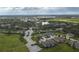 Aerial view highlighting the home's curb appeal and desirable community setting at 3017 Mission Lakes Dr, Lakeland, FL 33803