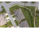 Overhead view of the house, highlighting its layout and surrounding landscape at 3017 Mission Lakes Dr, Lakeland, FL 33803