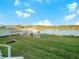 Gazebo and dock overlooking a serene lake at 341 Lake Suzanne Dr, Lake Wales, FL 33859
