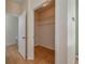 Walk-in closet with built-in shelving at 5011 Hemingway Cir # 5011, Haines City, FL 33844