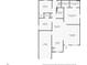 Floor plan of the house, showing the layout of the rooms at 815 S Seminole Ave, Fort Meade, FL 33841