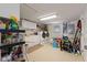 Bright laundry room with washer, dryer, and ample storage at 337 Motorcoach S Dr, Polk City, FL 33868