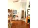 Dining area with hardwood floors, a wooden hutch, and a chandelier at 4773 Nw 32Nd St, Ocala, FL 34482