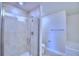 Clean bathroom with a shower and tub at 1492 Leamington Ln, Winter Haven, FL 33884