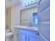 Full bathroom with vanity, toilet and shower/tub at 1492 Leamington Ln, Winter Haven, FL 33884