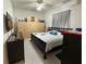 Spacious bedroom with a king-size bed and ample closet space at 336 Motorcoach S Dr, Polk City, FL 33868
