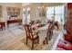 Elegant dining room with antique furniture at 6265 Pinehurst Loop, Winter Haven, FL 33884