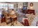Spacious living room with comfortable furniture at 6265 Pinehurst Loop, Winter Haven, FL 33884