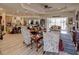 Open living space with kitchen and view to backyard at 6265 Pinehurst Loop, Winter Haven, FL 33884