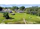 Lakefront property with a spacious yard and private dock at 274 Paradise Island Dr, Haines City, FL 33844