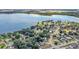 Wide shot of lakefront neighborhood and community at 274 Paradise Island Dr, Haines City, FL 33844
