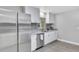 Updated kitchen featuring stainless steel appliances and white cabinets at 724 Hillside Ave, Lake Wales, FL 33853