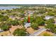 Aerial view of the property and surrounding area at 724 Hillside Ave, Lake Wales, FL 33853