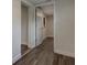 Hallway with access to storage and other rooms at 318 Senate St, Auburndale, FL 33823