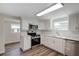 Modern kitchen with white shaker cabinets and stainless steel appliances at 318 Senate St, Auburndale, FL 33823