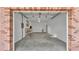 Clean and spacious garage interior with ample storage shelving at 3479 Arrowwood Dr, Lakeland, FL 33811