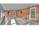 Spacious screened porch with access from both inside and outside the home at 3479 Arrowwood Dr, Lakeland, FL 33811