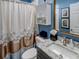 Clean bathroom with granite countertop and updated fixtures at 745 Square Lake E Dr, Bartow, FL 33830