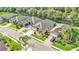 Aerial view of single-Gathering houses in a neighborhood at 8288 Lake James Dr, Lakeland, FL 33810