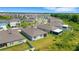 Aerial view of homes with backyard privacy at 5600 Siltstone St, Lakeland, FL 33811