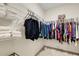 Large walk-in closet with shelving and hanging rods at 5600 Siltstone St, Lakeland, FL 33811