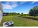Spacious backyard with room for outdoor activities at 5600 Siltstone St, Lakeland, FL 33811