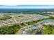 Aerial view showcasing a home's location in a residential area at 5600 Siltstone St, Lakeland, FL 33811