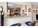 Kitchen with granite countertops and stainless steel appliances at 519 Sandstone St, Lakeland, FL 33809