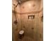 Large shower stall with tiled walls and seat at 7520 Kathleen Rd, Lakeland, FL 33810