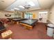 Community billiards room with multiple pool tables at 1064 Penguin Pl, Lakeland, FL 33809