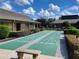 Well-maintained shuffleboard courts at 727 Martinique Cir, Lakeland, FL 33803
