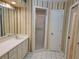 Bathroom with shower, toilet and vanity with drawers at 727 Martinique Cir, Lakeland, FL 33803