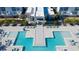 Community resort-style pool with multiple areas at 7770 Sandy Ridge Dr # 115, Reunion, FL 34747