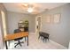 Home office features a desk, chair, and table and chairs at 2646 Handley Blvd, Lakeland, FL 33803