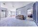 Living room with access to Primary bedroom and backyard at 141 Minniehaha Cir, Haines City, FL 33844